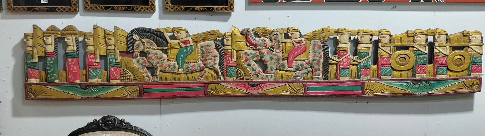 210 · INDONESIAN WALL HANGING