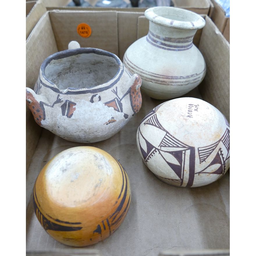 Box 4pc Old Southwest Native Small Pots
