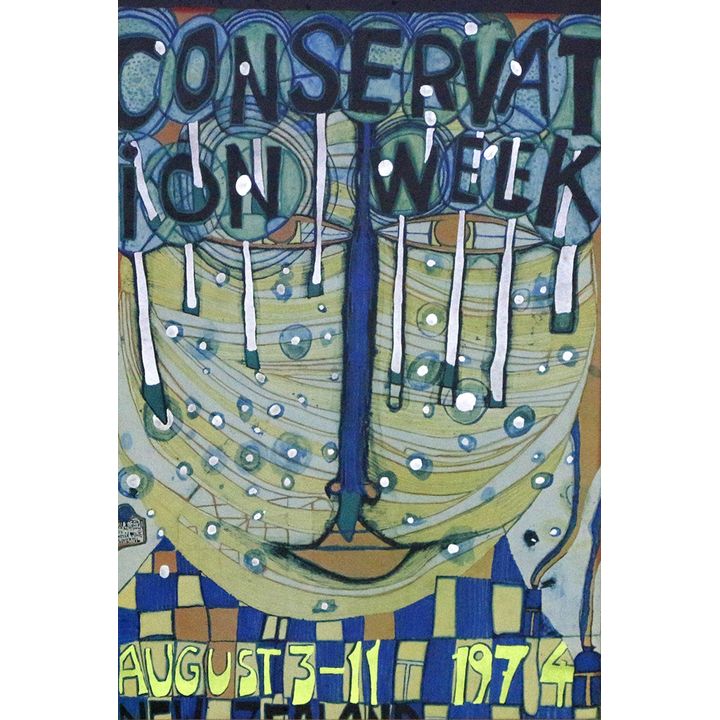 Friedensreich Hundertwasser 'Conservation week,'