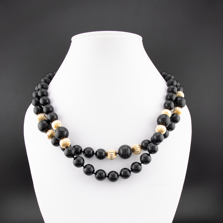 2 collares de onix