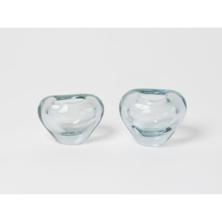 Per Lutken for Holmegaard -  Two heart-shaped vases