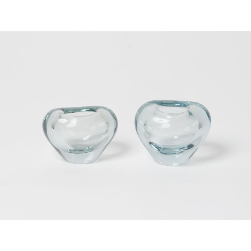 Per Lutken for Holmegaard -  Two heart-shaped vases