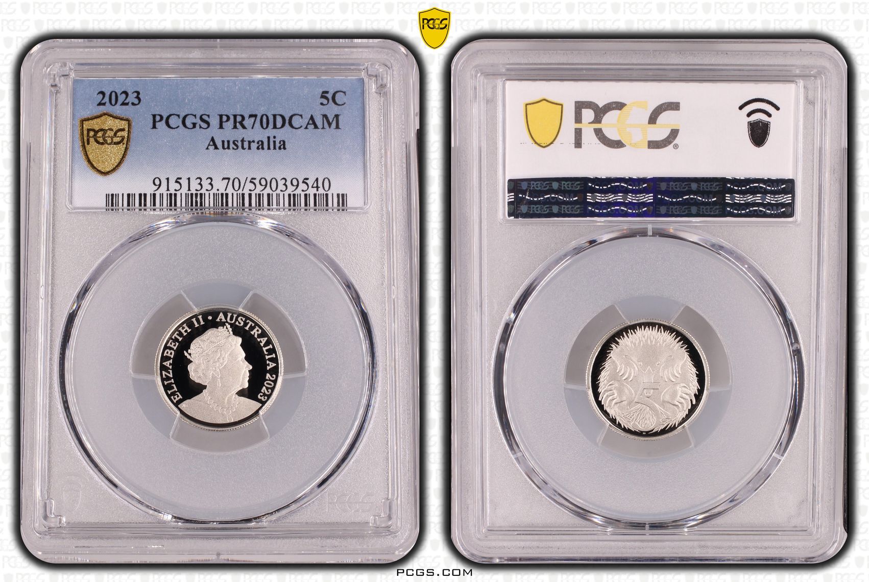 Five Cent, 2023, PCGS PR70DCAM
