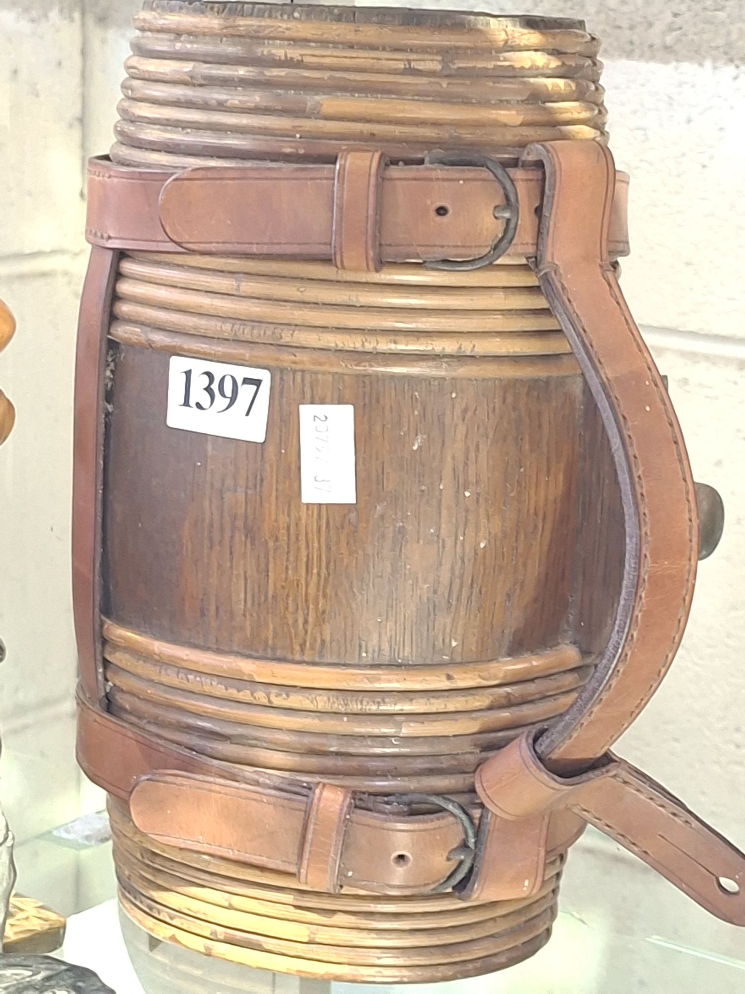 Vintage Liquor Barrel Dispenser