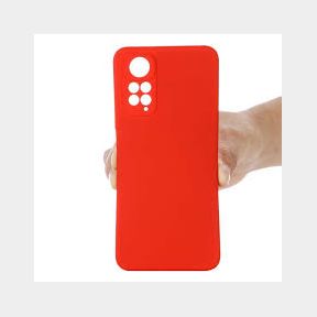 Redmi Note 11 Pro Protective Case Liquid Silicone Ultra Slim - Blood Red - Xiaomi Redmi Note 11 Pro -|51745/14581 SN B2 (S10)