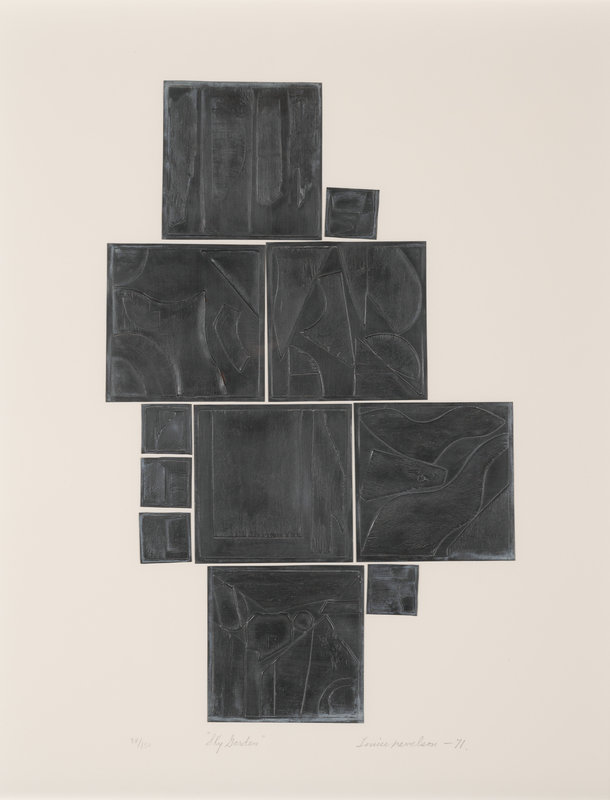 Louise Nevelson
(American, 1899-1988)
Sky Garden, 1971