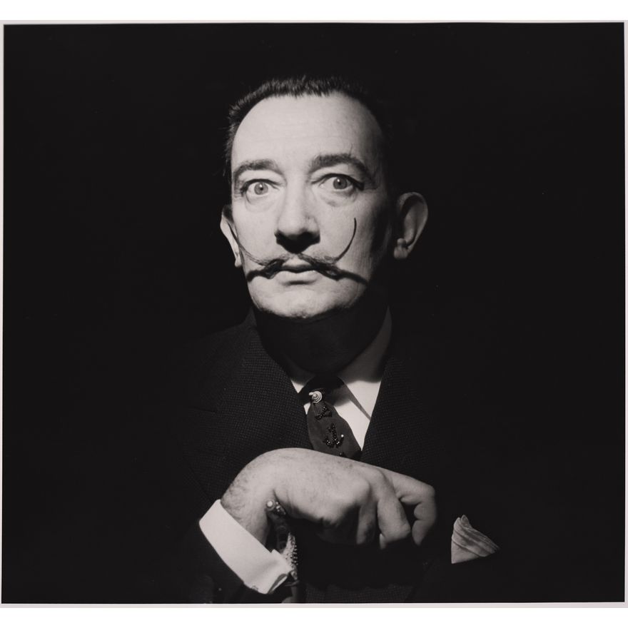 Horst P. Horst ''Salvador Dali'' (Eyes Open) Gelatin