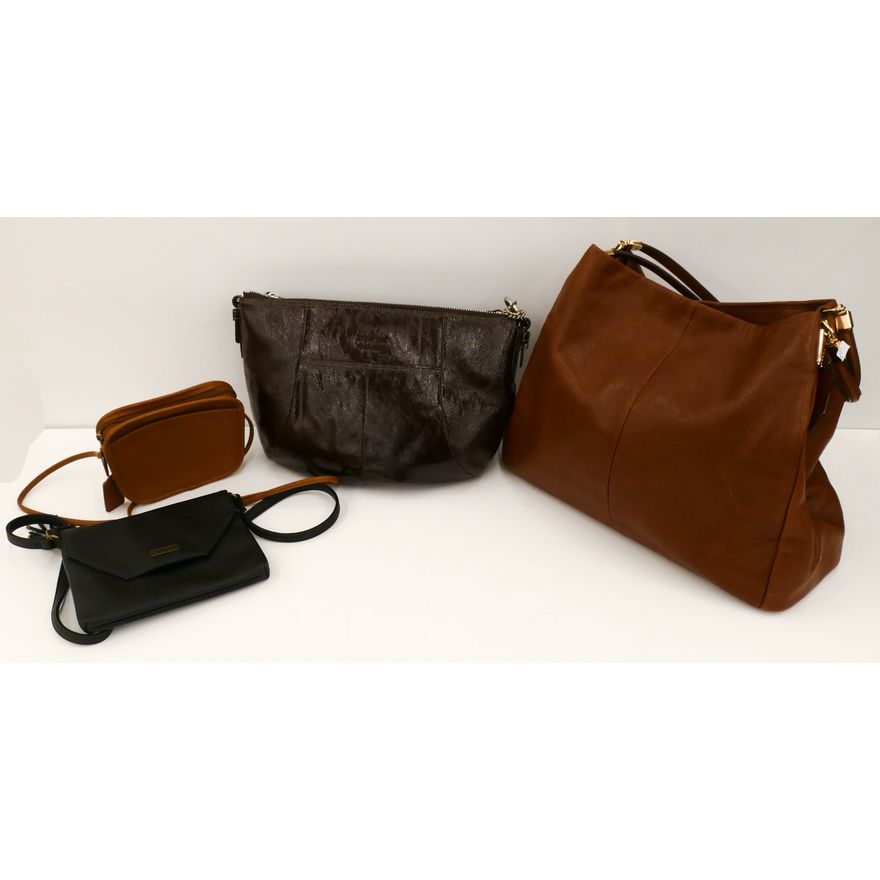 3pc New Coach Handbags and Purses etc.