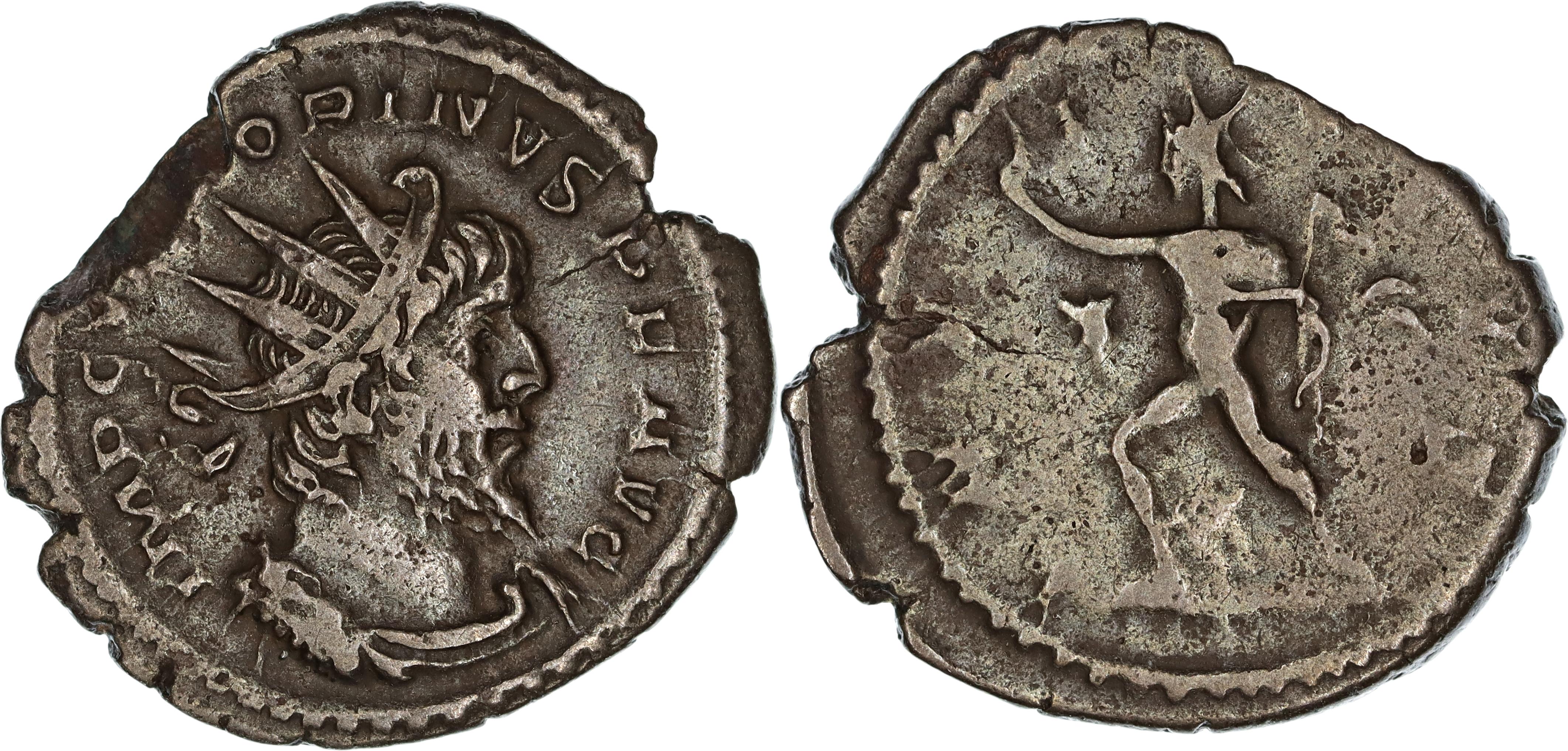 Gallic Empire, Victorinus, Æ Antoninianus, 268-270 AD, nVF-VF