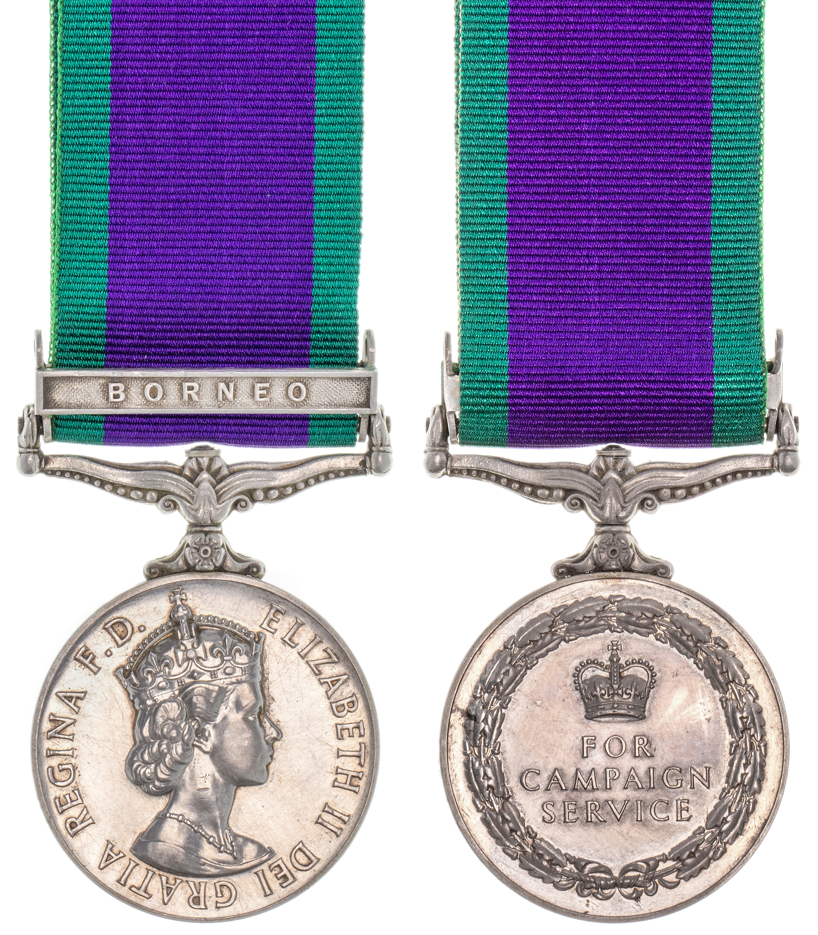 Great Britain, Elizabeth II, Campaign Service Medal, 1962, EF