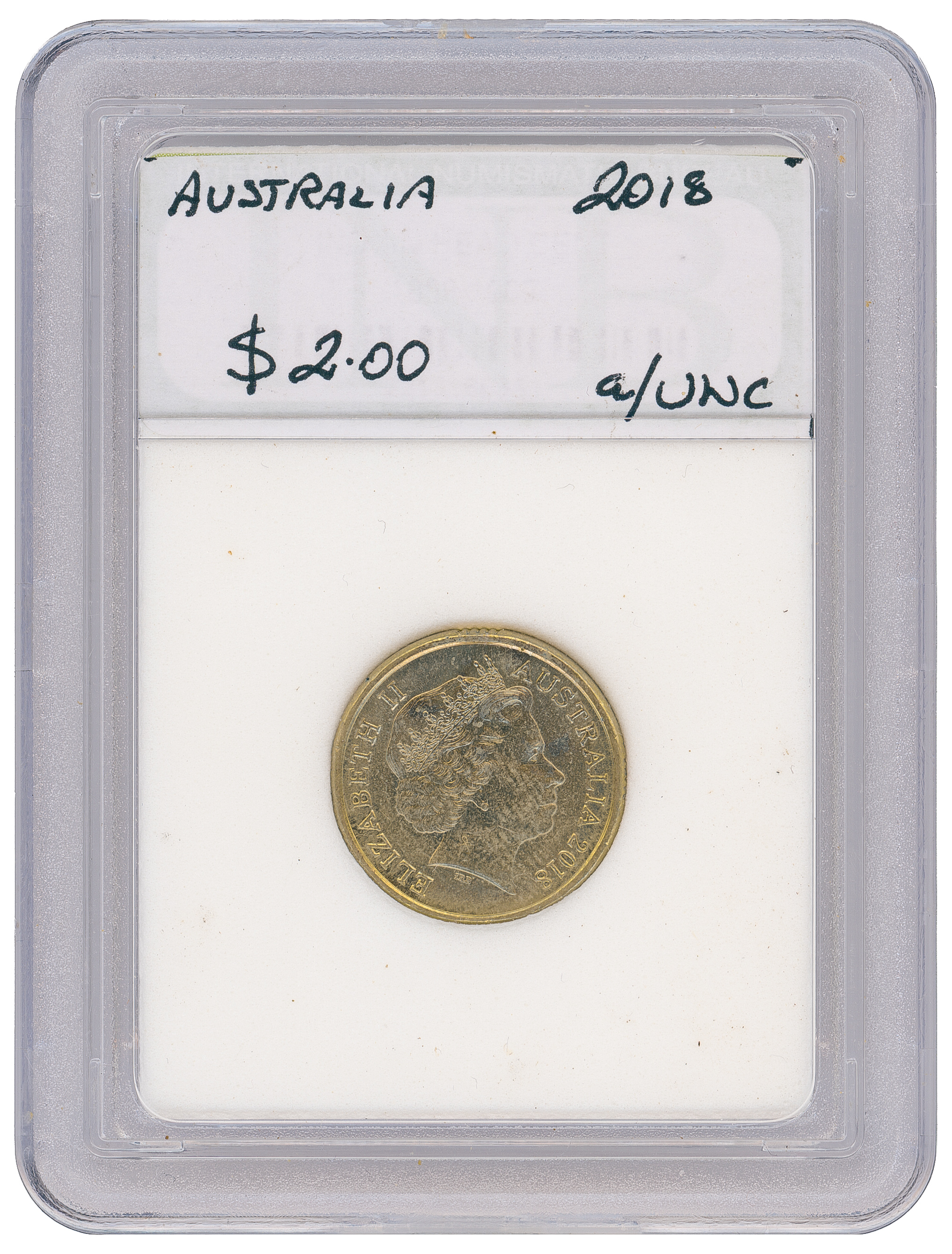 Two Dollar, 2018, aUNC
