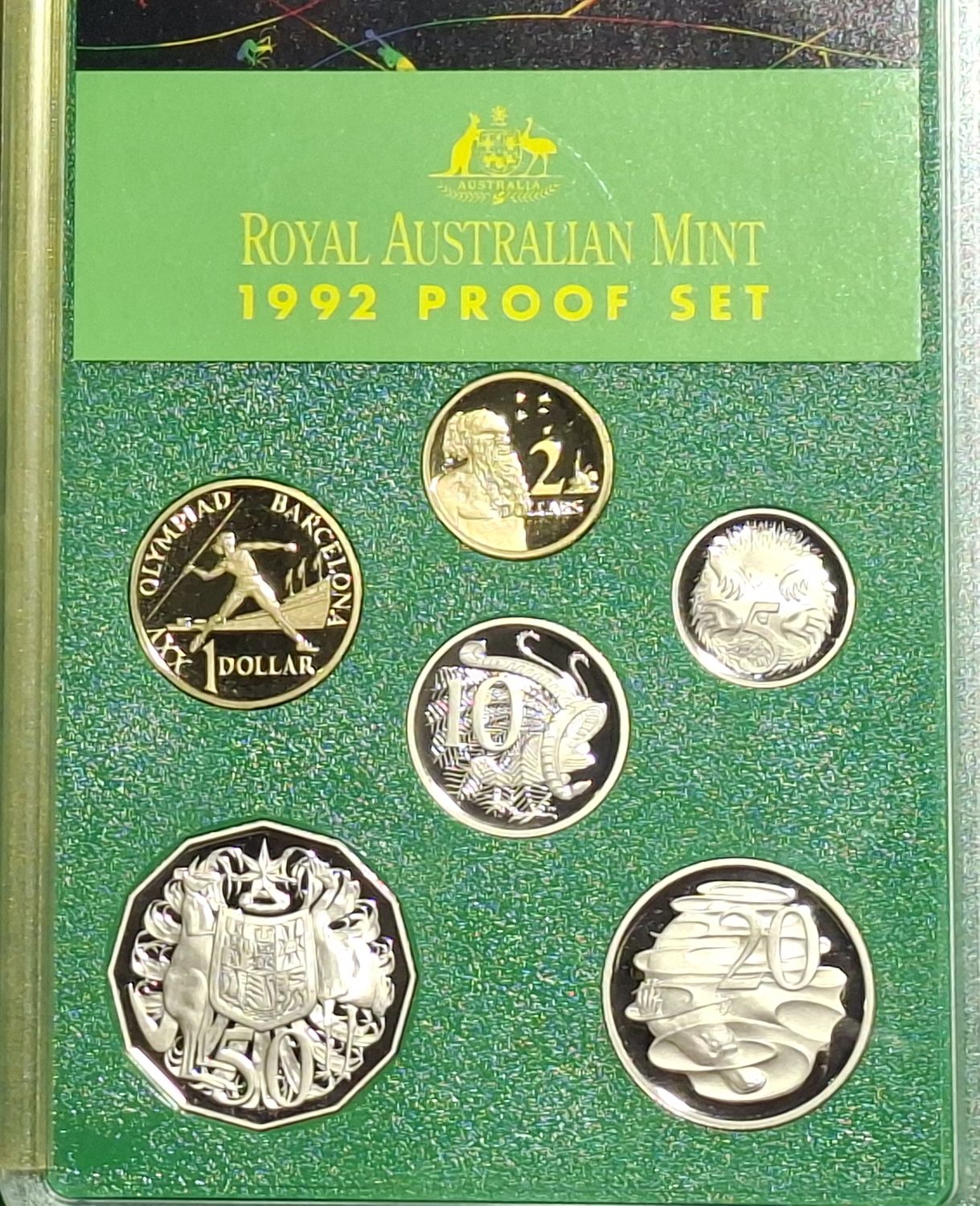 1992 Proof Coin Set