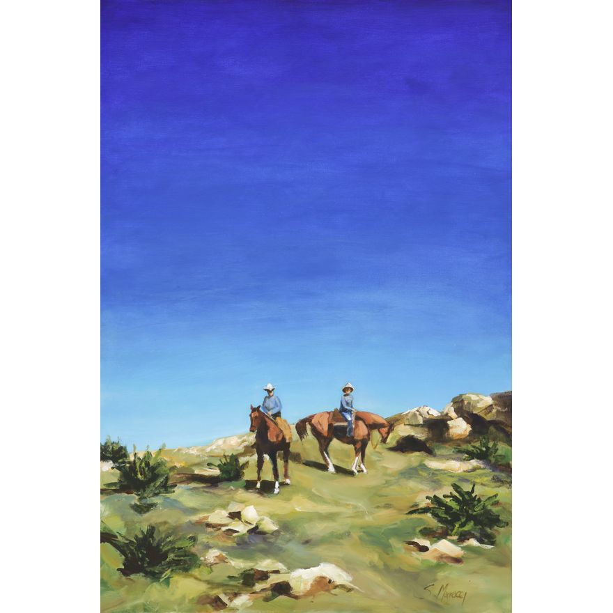 S. Marracci ''Over the Top'' (Western) 2005 Acrylic