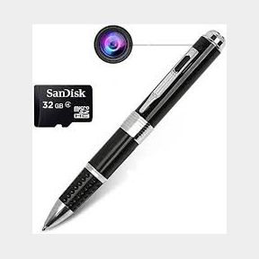 Spy Hidden Video Camera Pen - Photo Video - Silver-Bar 9902070768266- 51745/18726 SN B2 (S1)