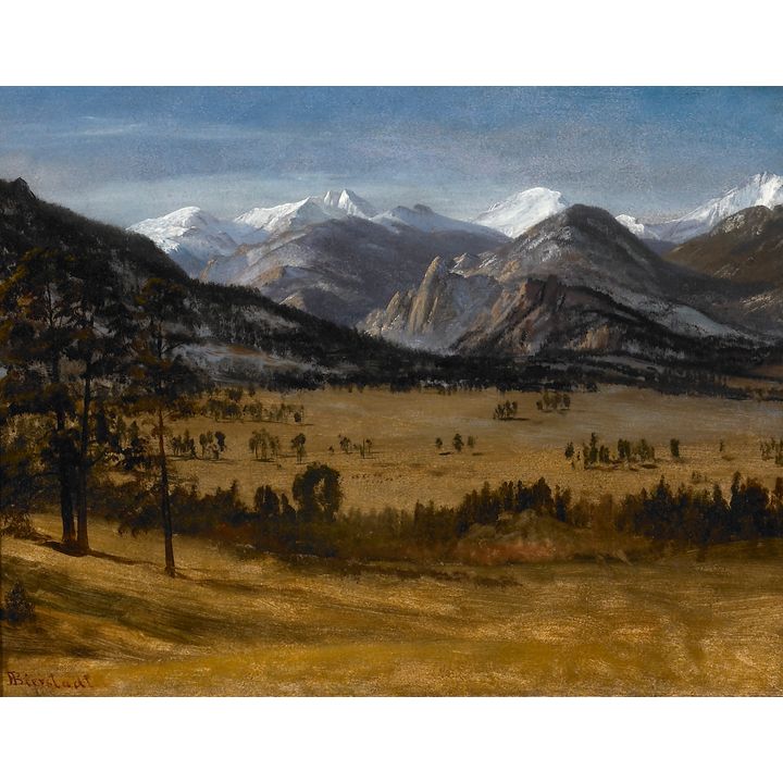 Albert Bierstadt (1830-1902), Estes Park Colorado