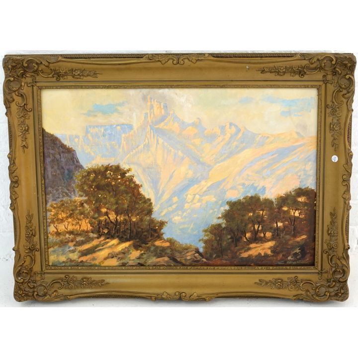 WILLIAM STANDER - OIL ON BOARD