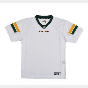 EDMONTON ESKIMOS NEW ERA REPLICA AWAY JERSEY KIDS SZ S