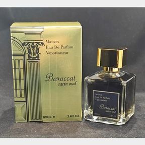 BARACCAT SATIN OUD MAISON EAU DE PARFUM VAPORISATEUR 100ML GOLD KF220B - 52055/20228