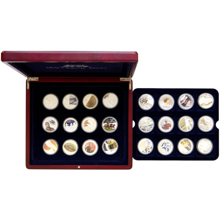 Elizabeth II, Silver Proof Coins, 2005 - 2013, FDC