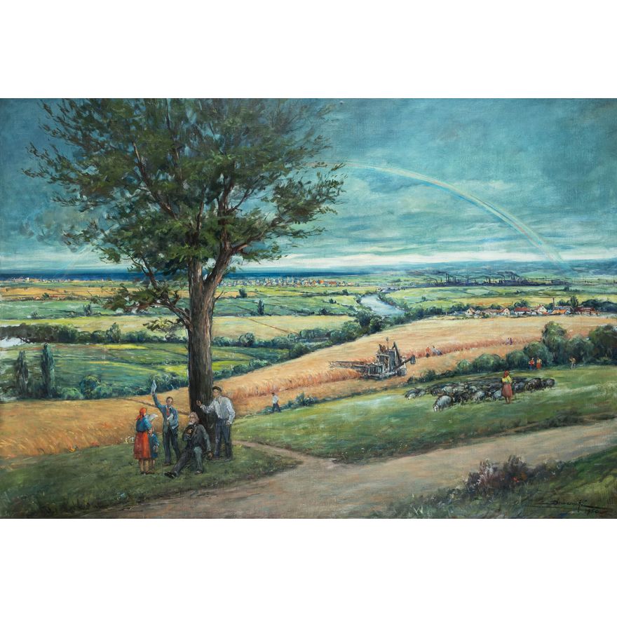 Eugeniusz Dzierzencki | Pokój zwycięży, 1950 r.