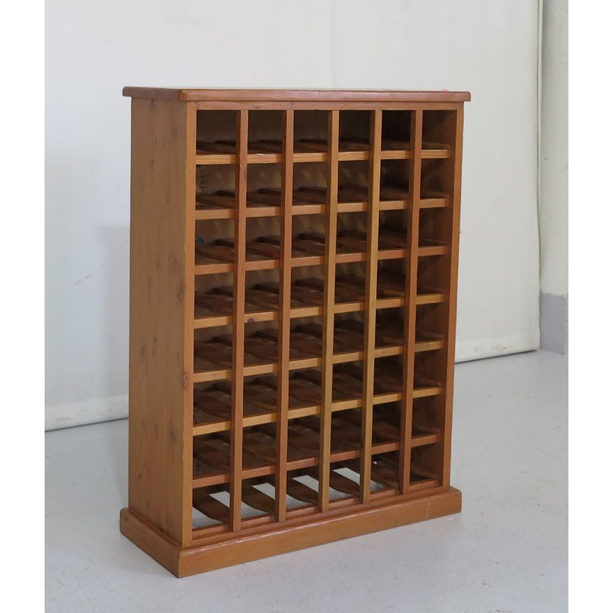 PINE WINE RACK