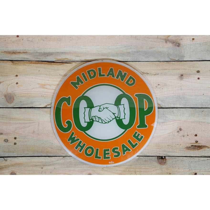 Midland CO-OP Wholesale 13.5" Single Gill Gas Globe Lens TAC 9+