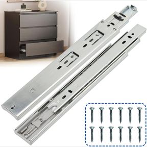 10 INCH OURSHOM 10 INCH SOFT CLOSE DRAWER SLIDES