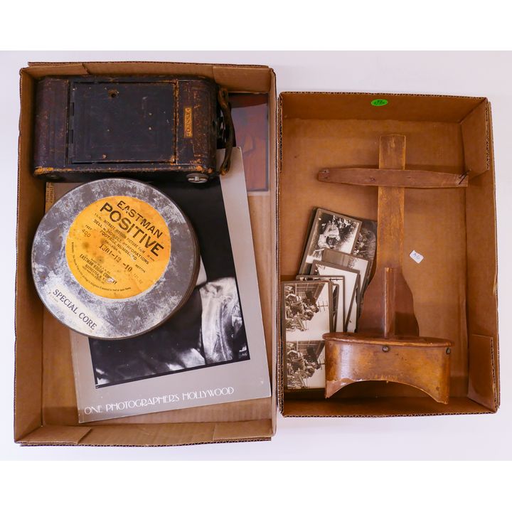 2 Boxes Max Munn Autry Charlie Chaplin Stereoviews Etc