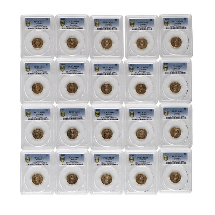Accumulation, Elizabeth II, Two Dollars, 2014, CHU