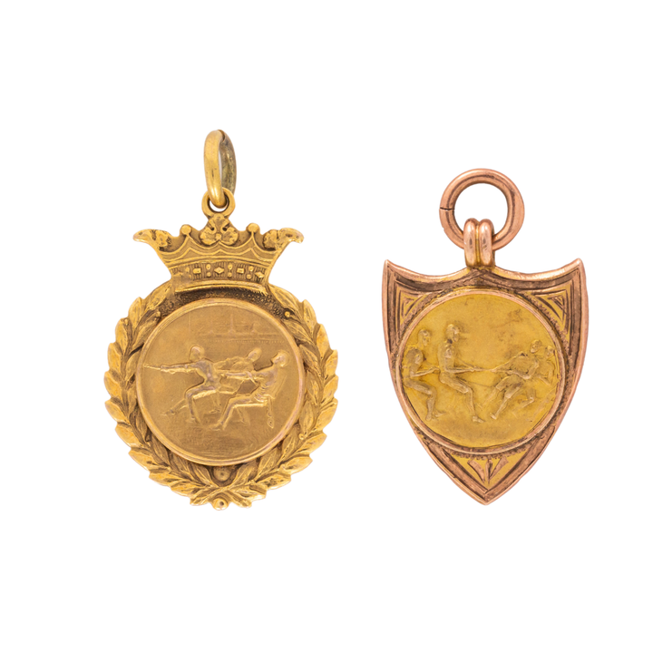 DOS MEDALLAS EUROPEAS