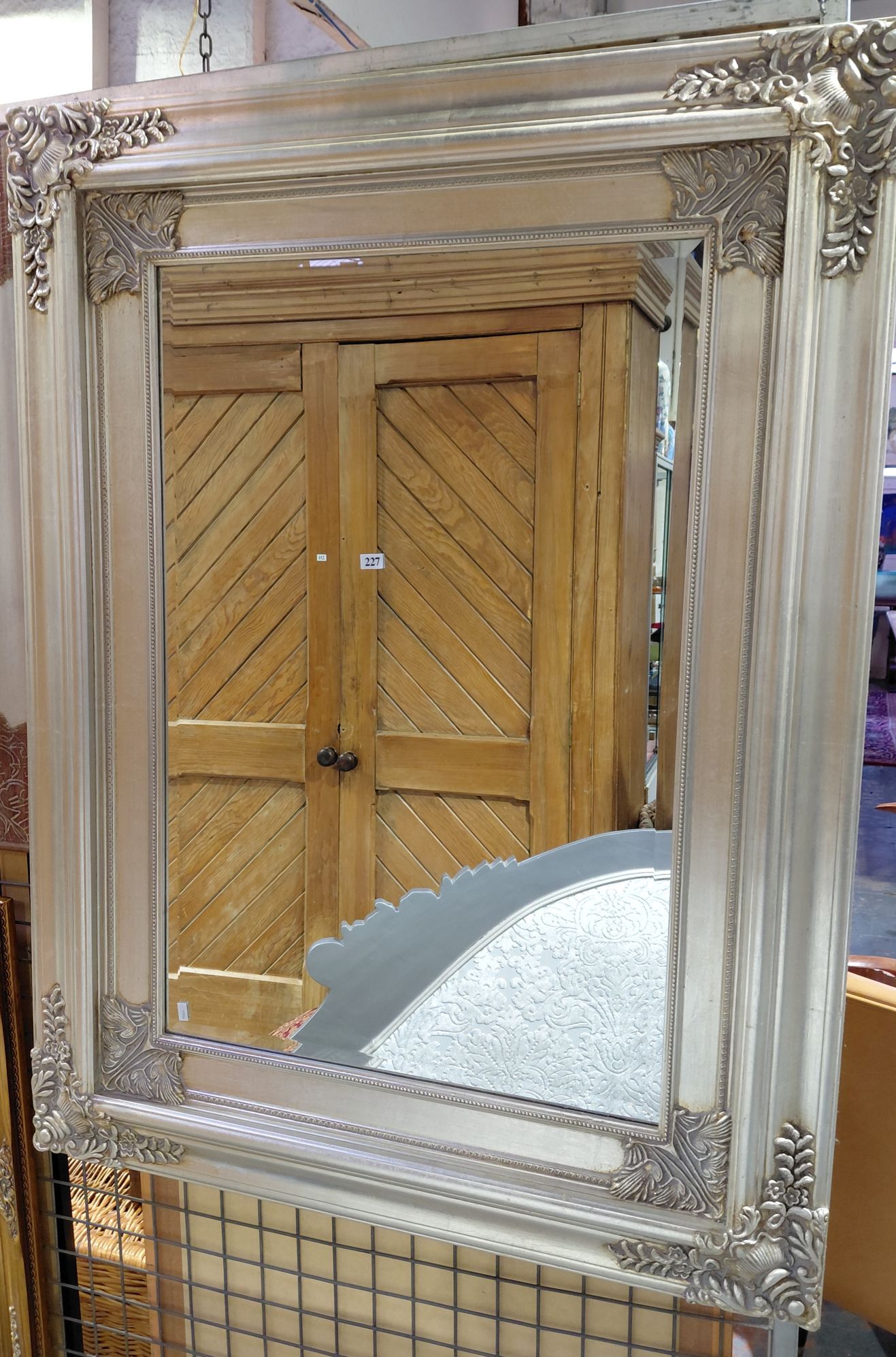 227 · LARGE WALL MIRROR