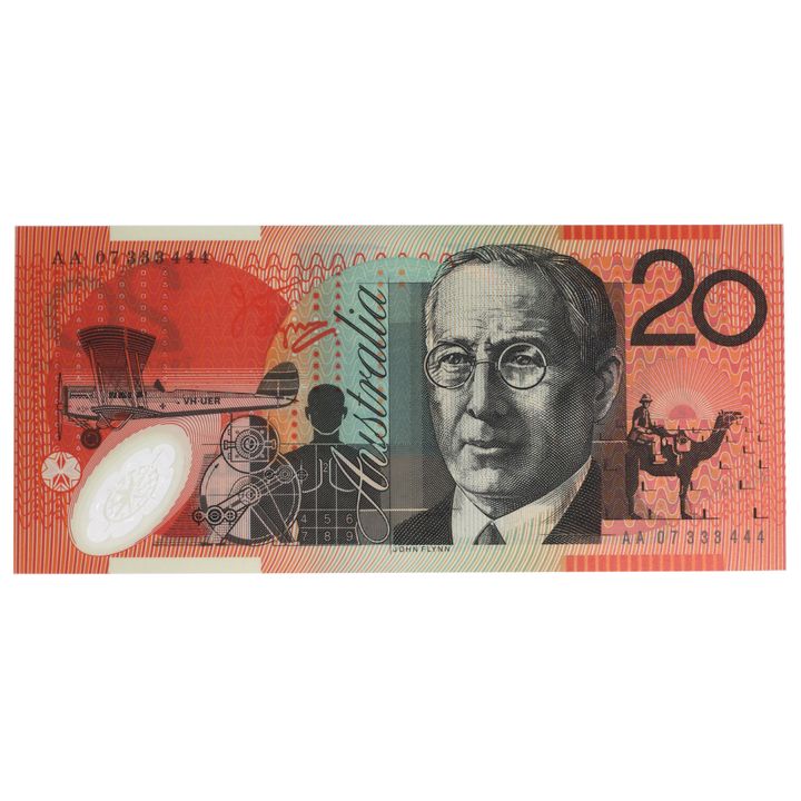 Special Serial - Stevens/Henry, Twenty Dollar, 2007 Uncirculated