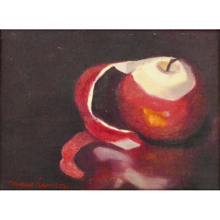 Nancy Hanson Apple Still Life Painting