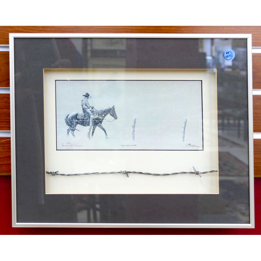 Sutherland ''The Way Home'' Signed Art Print Framed 13'' x 16''