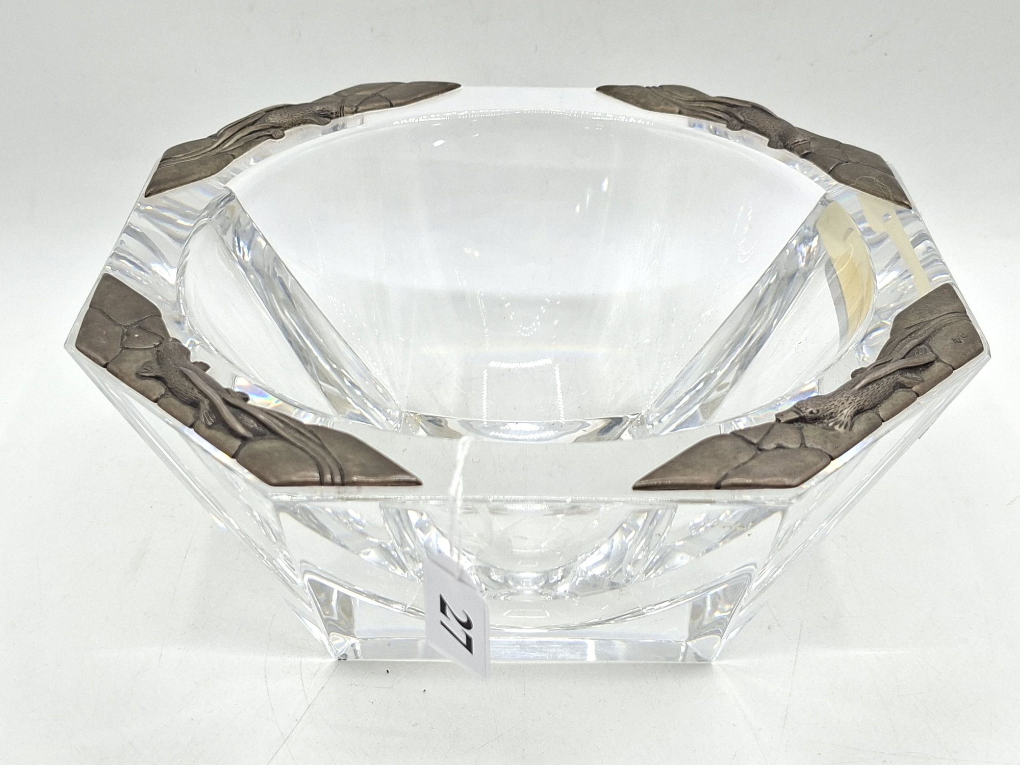 27 · ORREFORS CRYSTAL TROPHY BOWL