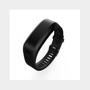Black Silicon Replacement Band for Garmin Vivosmart HR - NOT Compatible with HR Bar 9900810438363- 51748/12260 AS B3 (S9)
