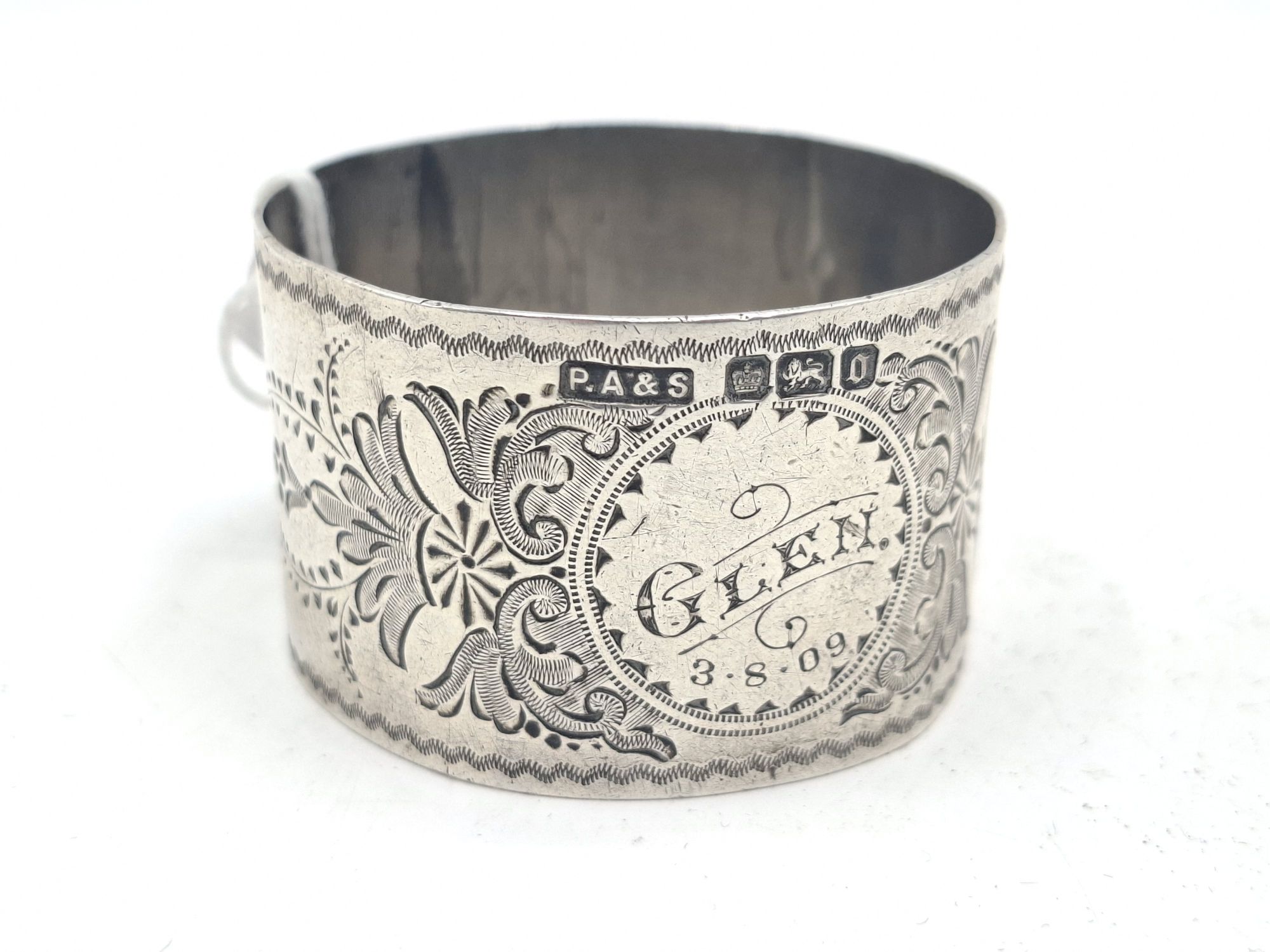 213 · STERLING SILVER SERVIETTE RING
