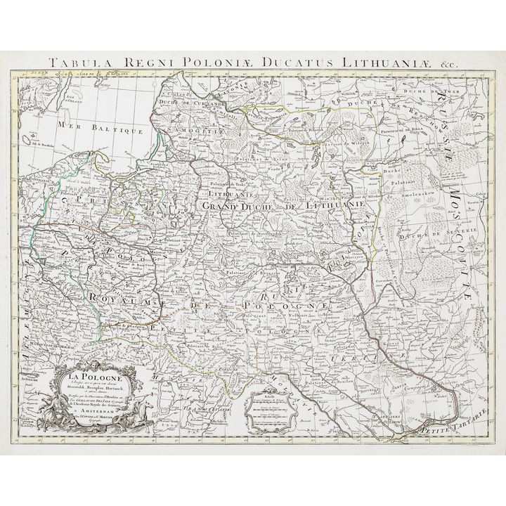 Guillaume de l’Isle | La Pologne dressée sur ce qu'en ont donné Starovolsk…