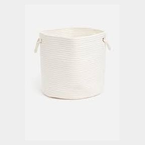 51658/1169 Never full rope basket - white | SJ B1 (S4)CB
