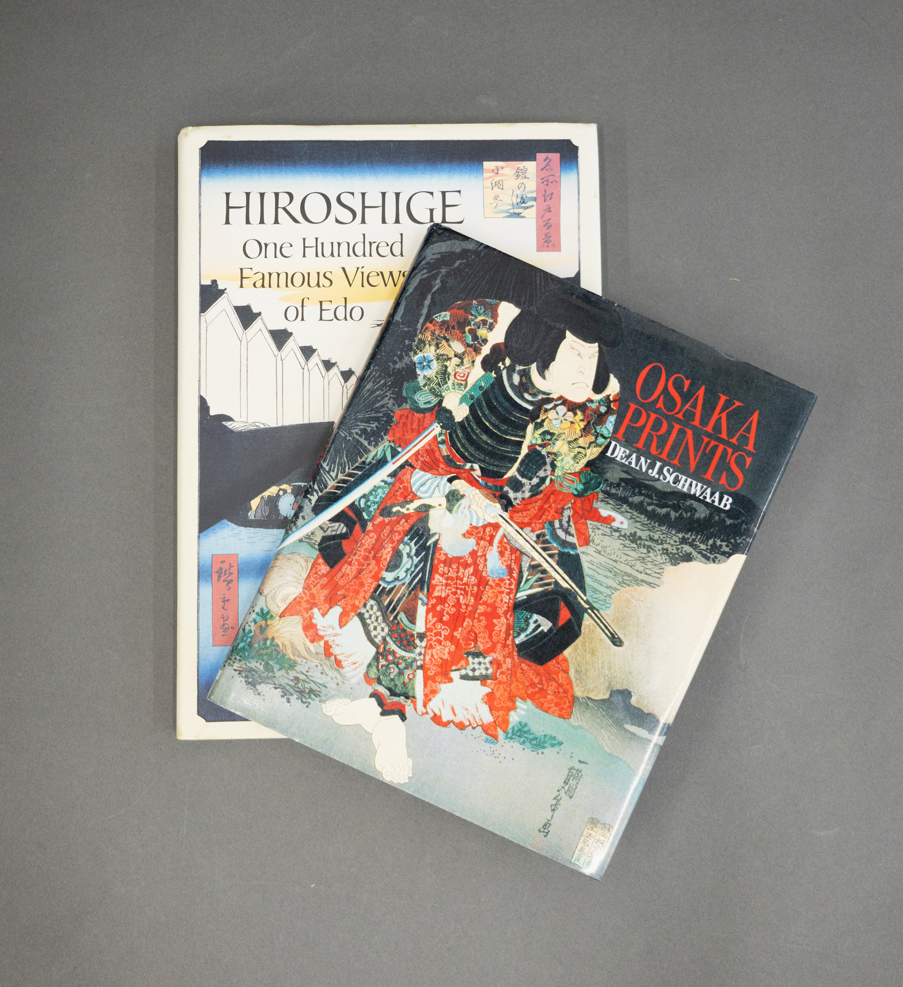 Two books on Japanese woodblock prints — sold at auction in New Zealand for $160