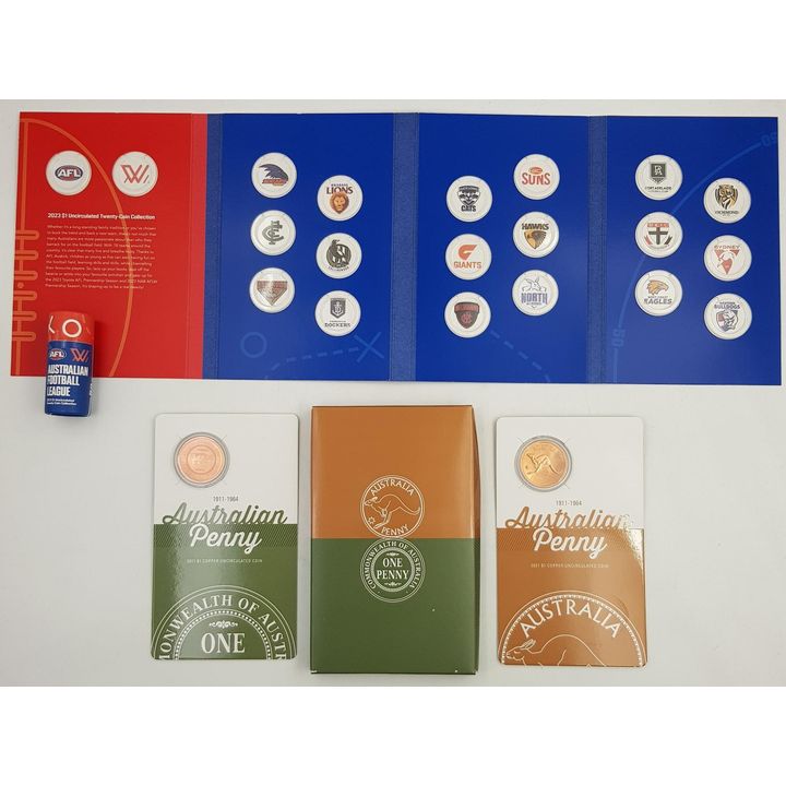 Unc. Coin Sets (x2)