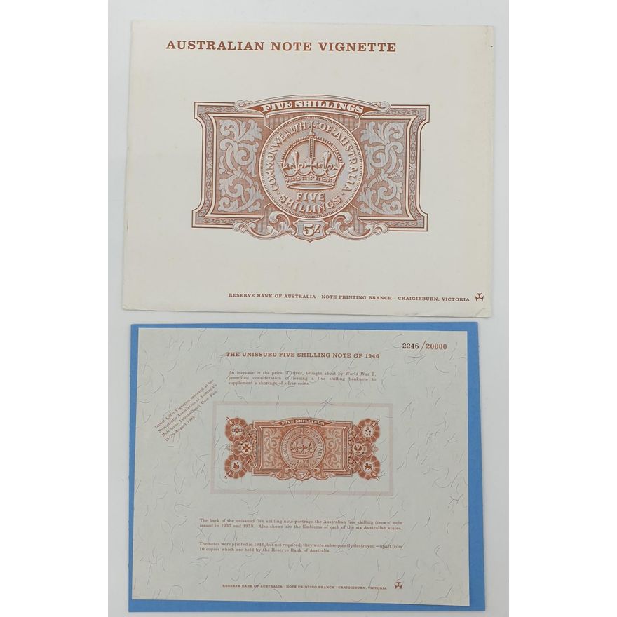 Aus. Note Vignette