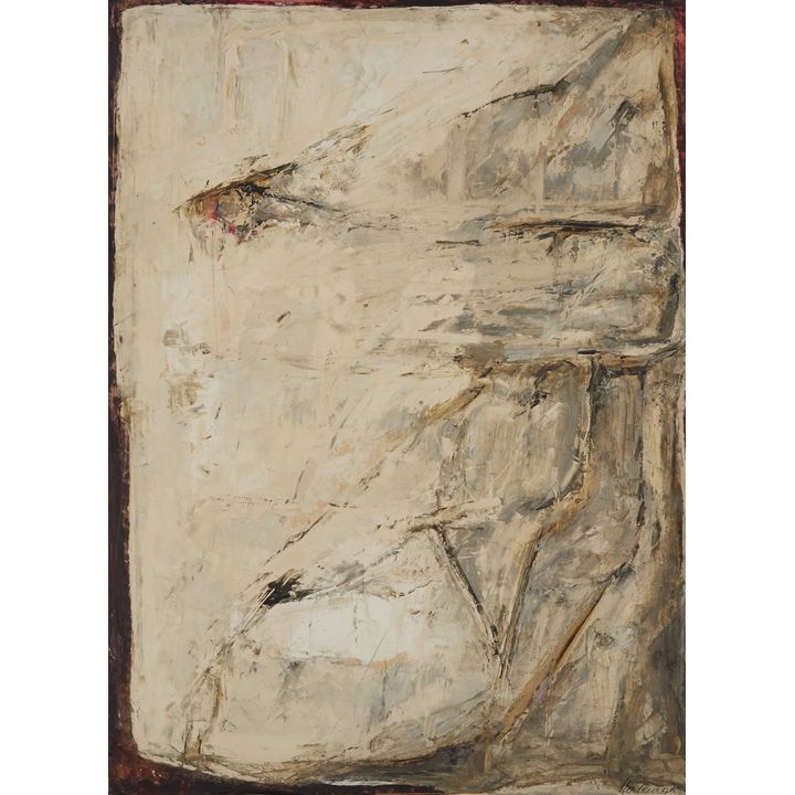 Peter Herkenrath, Durchbrechung in Grau 1969