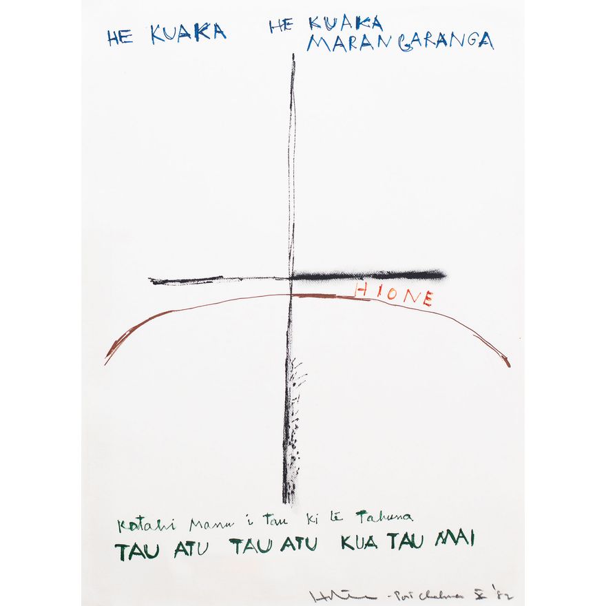 Ralph Hotere 'He Kuaka'
