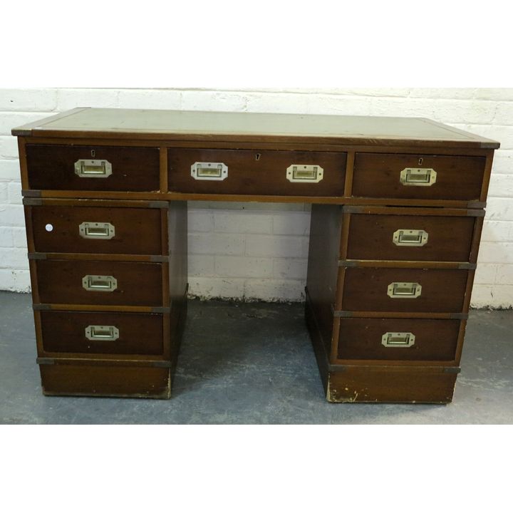 PEDESTAL DESK,