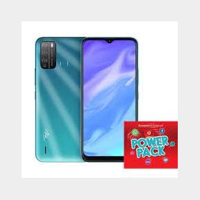 Itel A48 16GB Dual Sim (NL) - Gradation Green + Vodacom Sim Card Pack | SJ 51664/295 HV B5 (S5)