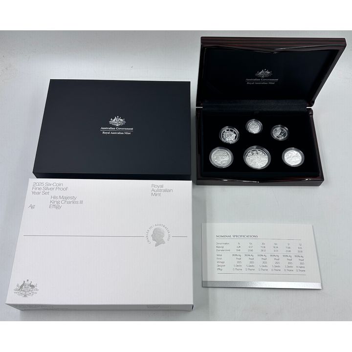 KCIII Silver Proof Coin Set