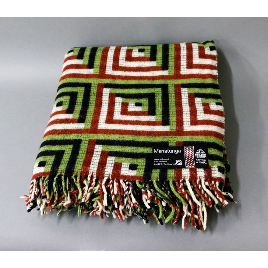 Manatunga (U.E.B. Textiles Dunedin) - Travel rug