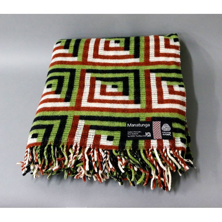 Manatunga (U.E.B. Textiles Dunedin) - Travel rug