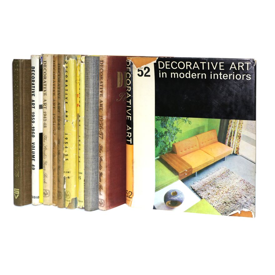 THE STUDIO YEAR BOOK OF DECORATIVE ART -  [12 Volumes]